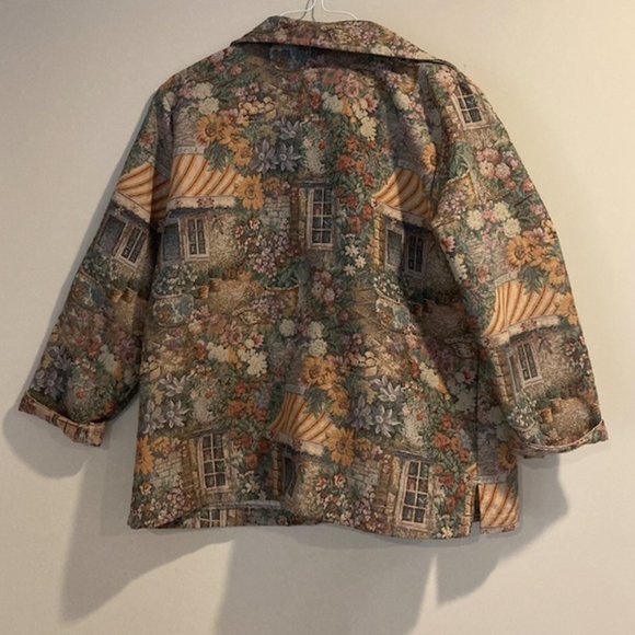 Vintage 70's Cottage Core Jacket - Picture 4 of 4